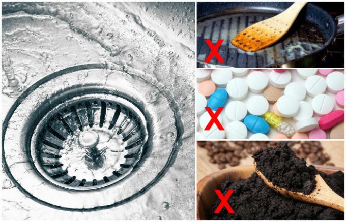  12 vecí, ktoré by ste nikdy nemali umývať v dreze alebo na záchod