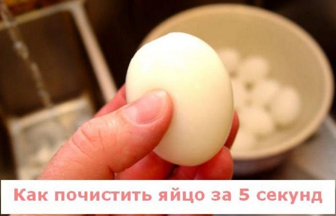 Rýchlejšie nikde: Ako lúpať vajcia varené po dobu 5 sekúnd