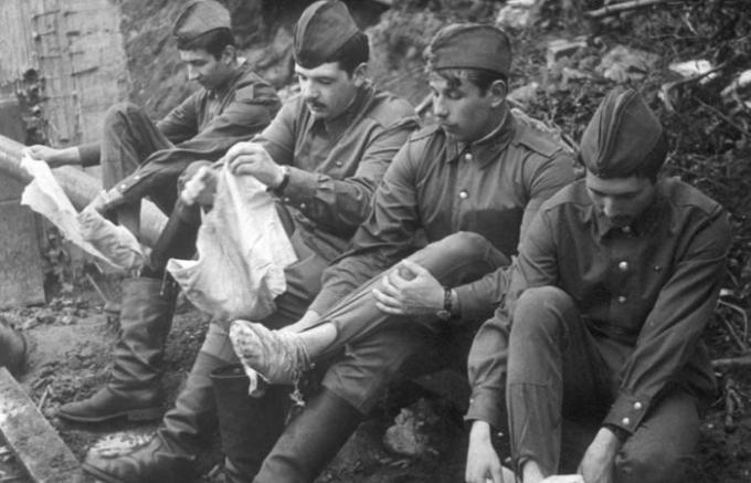 5 dôvodov, prečo footcloths boli populárne v sovietskej armáde, ako ponožky