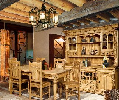Kuchyne pre letnú chatu z dreva - výber vidieckeho štýlu