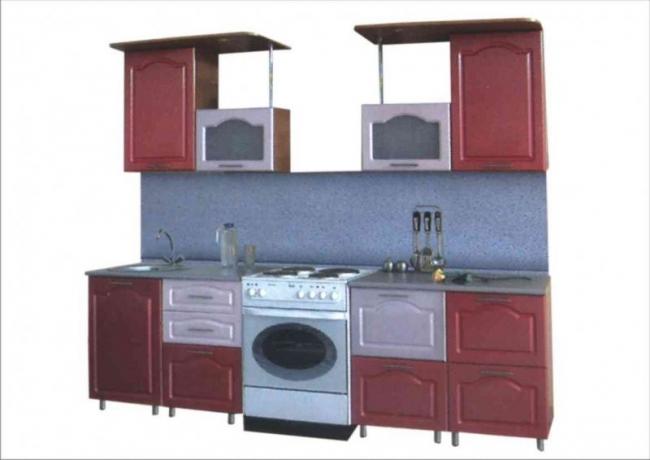 Kuchynská súprava pre malú kuchyňu (51 fotografií): video návod na inštaláciu, vlastnosti lacných výrobkov, farby, cena, fotografia