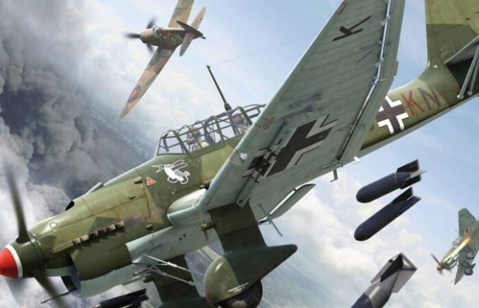 Prečo Junkers Ju 87 nie je zaťahovacím podvozkom počas letu.