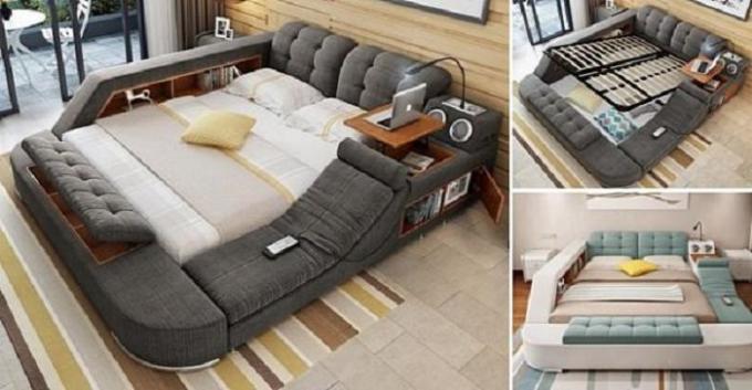 Vytvoril multifunkčná posteľ, ktorá by chcela stráviť deň