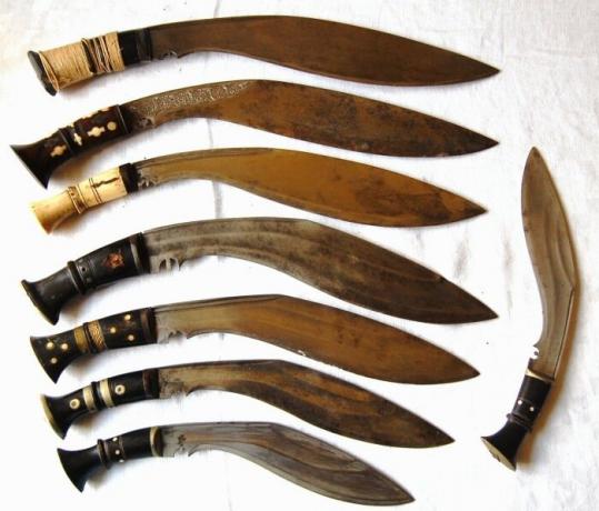 Tradičné nepálske nože kukri. | Foto: pikabu.ru. 