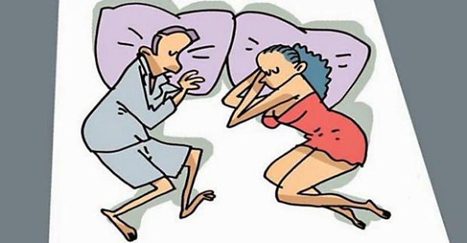 
Držanie tela počas spánku charakterizuje vzťahy vnútri párov