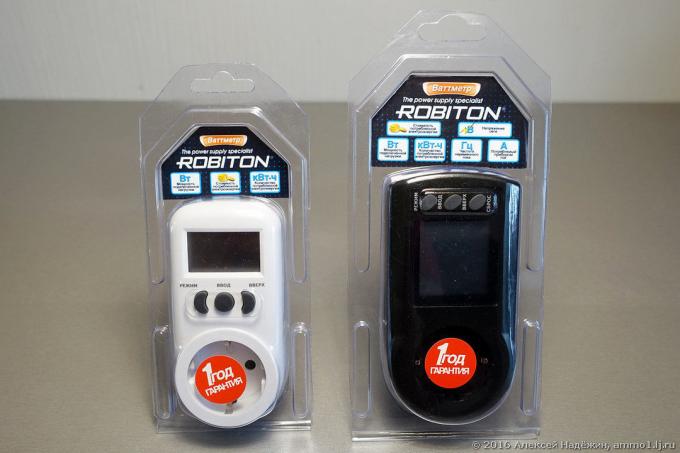 Wattmetre Robiton PM1 a PM2