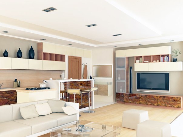 Čím väčší je priestor, tým viac možností je usporiadanie nábytku a úpravy interiéru.