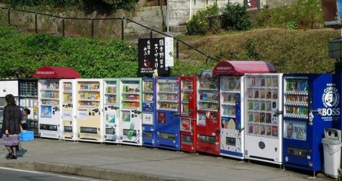 V Japonsku, automaty sú skutočne veľa. / Foto: image1.thegioitre.vn