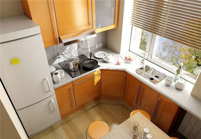 kuchynský nábytok pre malé kuchyne