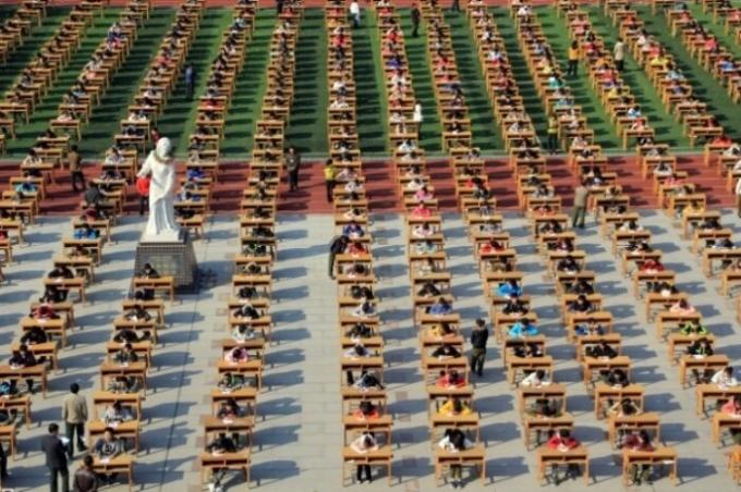 Vo väzení: najzávažnejších pravidiel skúšky v Číne