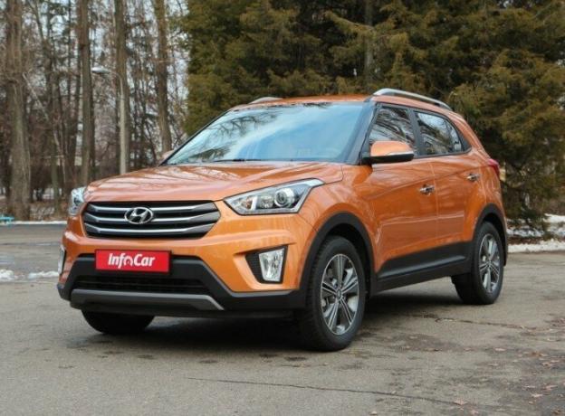 Populárna crossover kórejský Hyundai Creta bolo "prekvapenie". | Foto: hyundai-creta.infocar.ua.