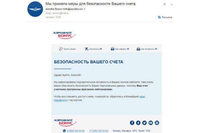 Aeroflot-Bonus: Sberbank a rusky Post odpočinok