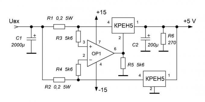 Paralelné zapojenie čipov a podobných K142EN5A