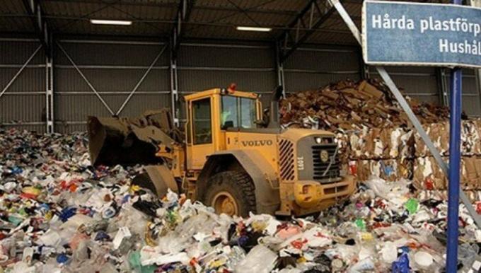 Vo Švédsku, iba 7% odpadu je na skládkach.