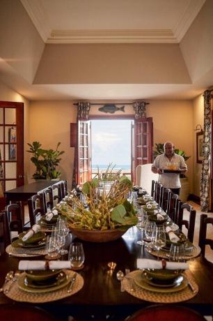 Veľkolepý jedáleň, ktorá je vždy plná hostí. | Foto: Thiago Molinos (Tiago Molinos).