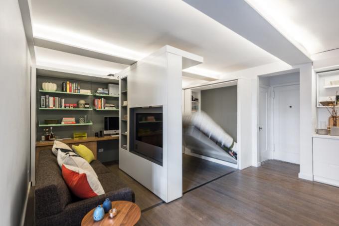 Malý byt, ktorý je v dôsledku transformácie premení v plnohodnotné apartmánoch.