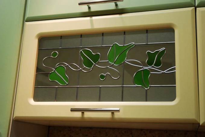 vitráže pre kuchynské fasády